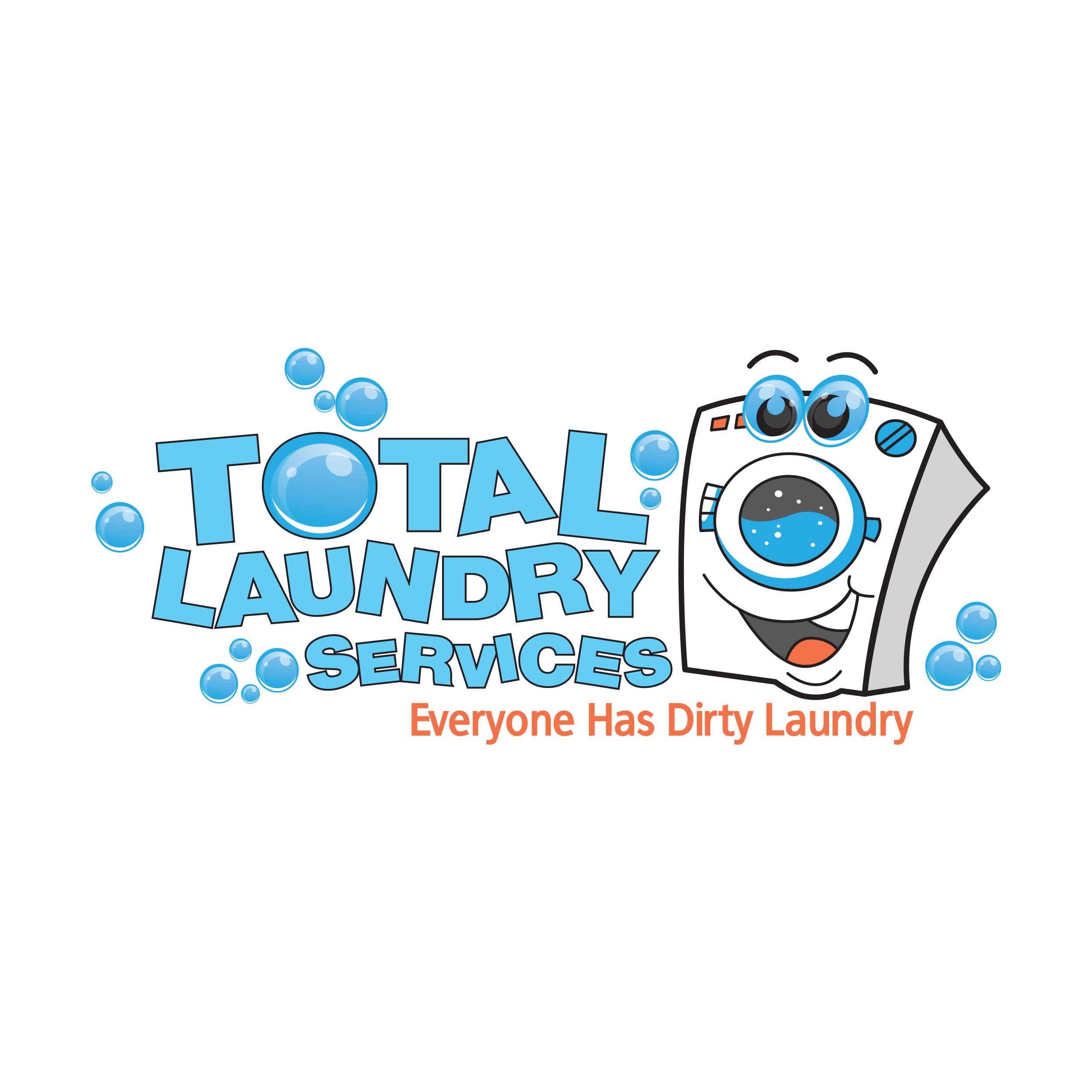 Total Laundry Services – Conquer Creative Consulting | Graphic Design ...